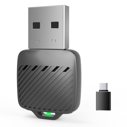 A1 Wireless CarPlay Adapter, Key-Shaped Design