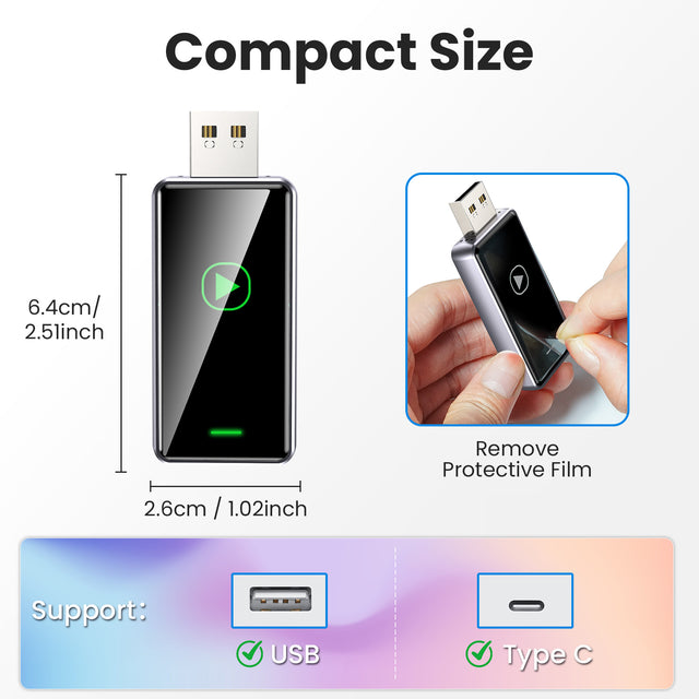 S1 Adaptador CarPlay Inalámbrico