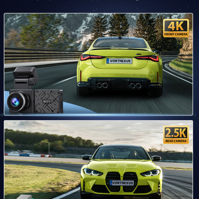 C6 Pro 4K+2.5K Dash Cam with 5G WiFi & GPS