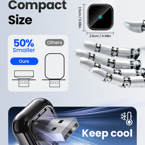 H5 Wireless CarPlay Adapter