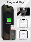 CTC1 Wireless CarPlay Adapter - Metal Shell Design