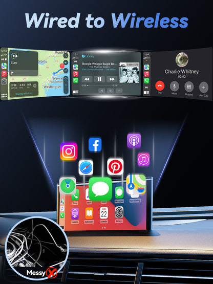 DEALAZOT H3 Wireless CarPlay Adapter