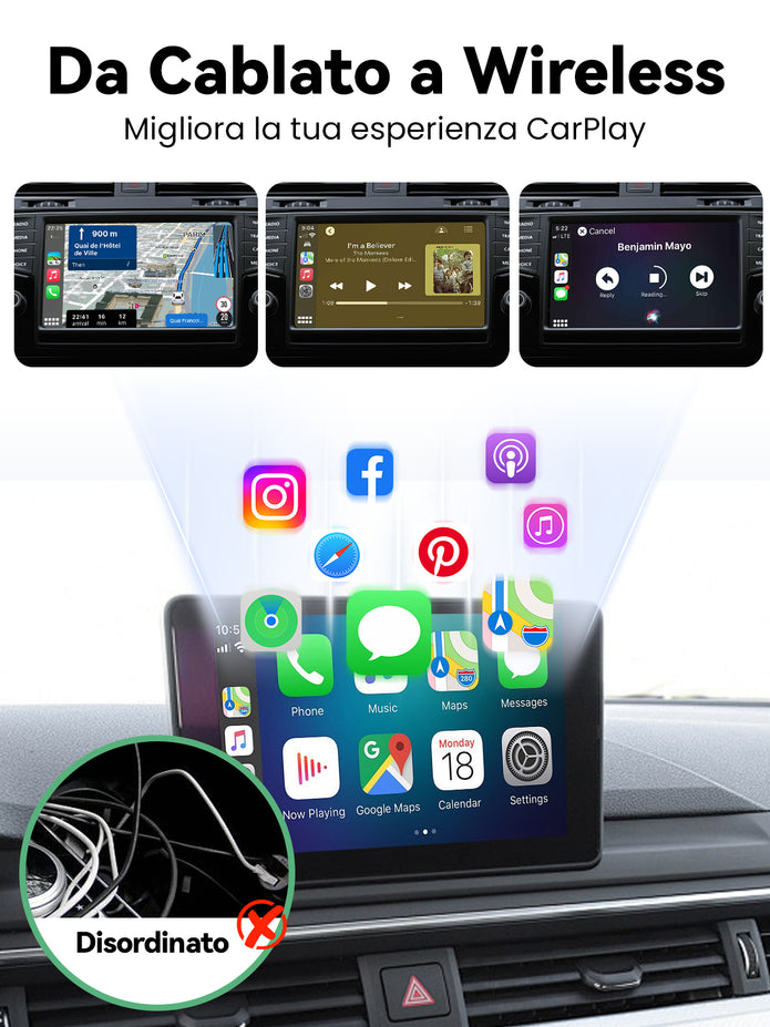 S3 Wireless CarPlay Adapter