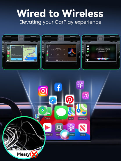 DEALAZOT H1 Wireless CarPlay Adapter