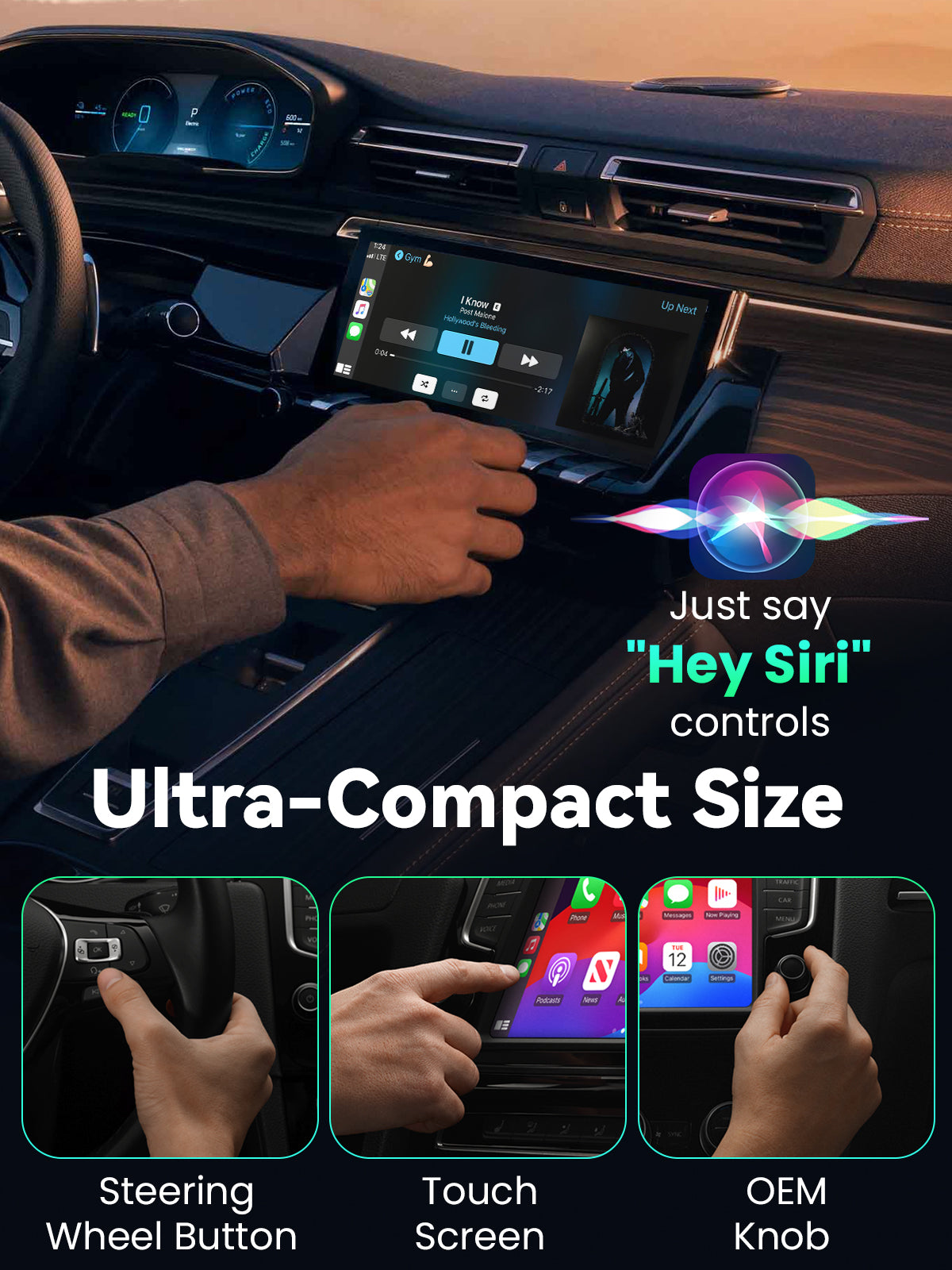 DEALAZOT H1 Wireless CarPlay Adapter