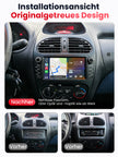 Car Stereo with Apple CarPlay & Android Auto for 1998-2009 Peugeot 206 (Model: 7750B-BQ20-PEUGEOT-206)