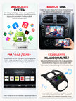 Car Stereo with Apple CarPlay & Android Auto for 1998-2009 Peugeot 206 (Model: 7750B-BQ20-PEUGEOT-206)