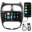 Car Stereo with Apple CarPlay & Android Auto for 1998-2009 Peugeot 206 (Model: 7750B-BQ20-PEUGEOT-206)