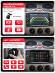 Car Stereo with Apple CarPlay & Android Auto for 2003-2013 Ford (Model: 7754A-BQ20-FORD)