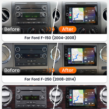 Car Stereo for Ford, Lincoln, Mercury, 7" Touchscreen, Android 15, 4GB+64GB
