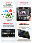 Car Stereo with Apple CarPlay & Android Auto for Volkswagen, Skoda & SEAT (Model: 7773A-BQ20-VSS)