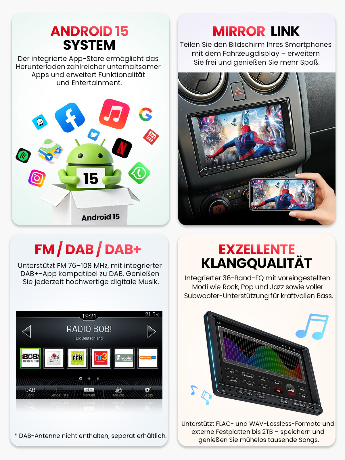 Car Stereo with Apple CarPlay & Android Auto for Nissan Qashqai (Model: 7780B-BQ20-NISSAN-QASHQAI)