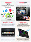 Car Stereo with Apple CarPlay & Android Auto for Nissan Qashqai (Model: 7780B-BQ20-NISSAN-QASHQAI)