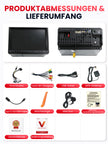 Car Stereo with Apple CarPlay & Android Auto for Nissan Qashqai (Model: 7780B-BQ20-NISSAN-QASHQAI)
