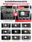 Car Stereo with Apple CarPlay & Android Auto for 2000-2015 Opel, Vauxhall (Model: 7784A-BQ20-OPEL)