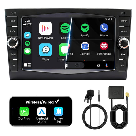 Car Stereo with Apple CarPlay & Android Auto for 2000-2015 Opel, Vauxhall (Model: 7784A-BQ20-OPEL)