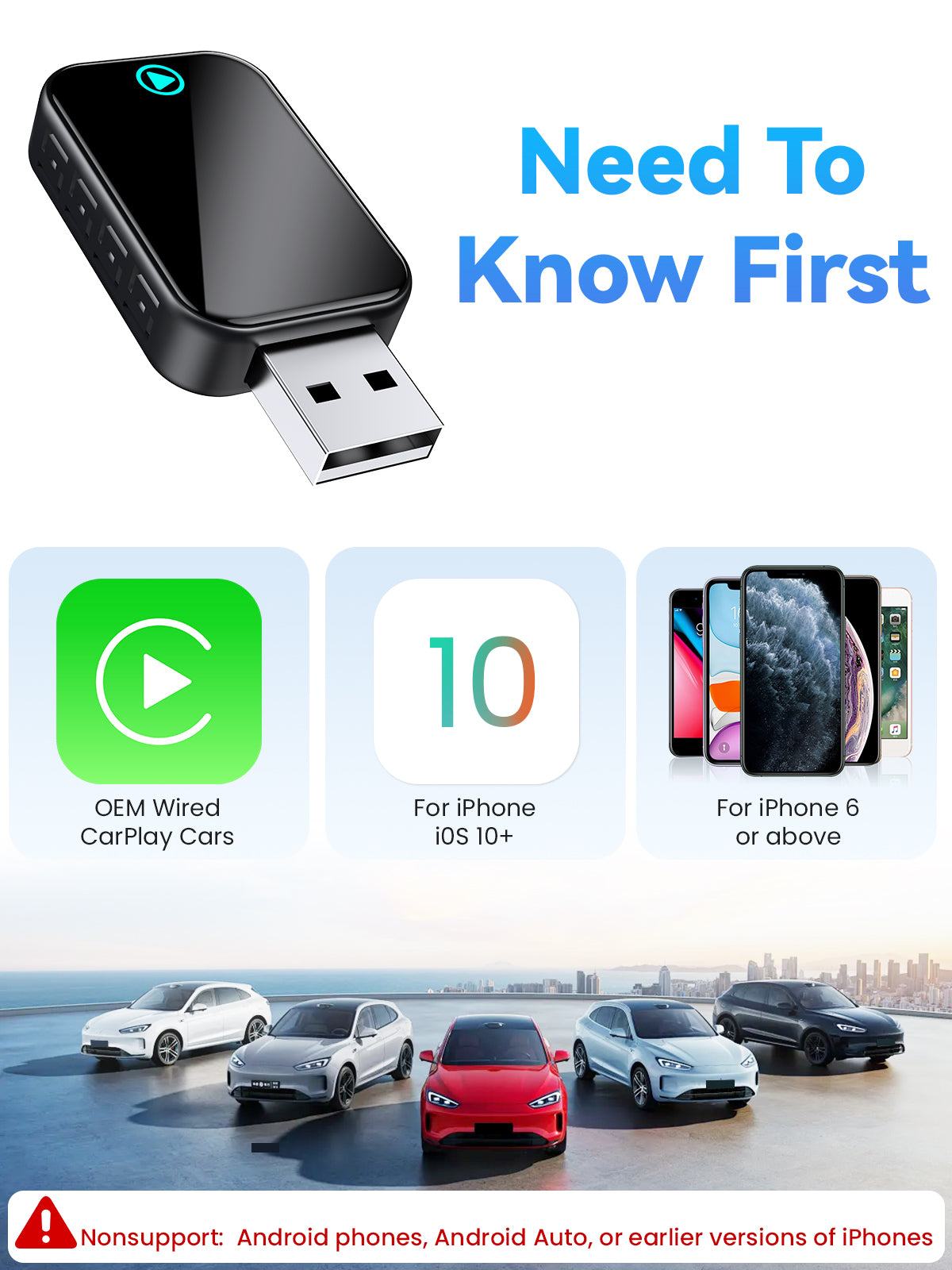 S2 Wireless CarPlay Adapter