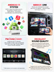 Car Stereo with Apple CarPlay & Android Auto for Volkswagen, Skoda & SEAT (Model: 9025-BQ20-VSS)