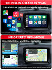 Car Stereo with Apple CarPlay & Android Auto for 2012-2021 Dacia (Model: CF7730-BQ20-DACIA)