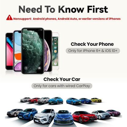 CP108 Wireless CarPlay Adapter
