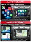 Car Stereo with Apple CarPlay & Android Auto for 2005-2013 Ford (Model: G7230-BQ20-FORD)