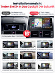 Car Stereo with Apple CarPlay & Android Auto for 2007-2011 Mercedes-Benz C-Class (Model: K811A-BQ20-MB-C)