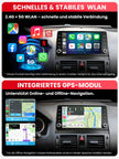 Car Stereo with Apple CarPlay & Android Auto for 2007-2011 Mercedes-Benz C-Class (Model: K811A-BQ20-MB-C)