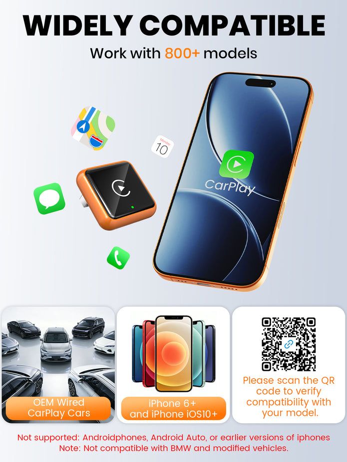W2 Wireless CarPlay Adapter