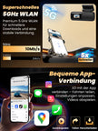 X3 4K+1080P Dash Cam Front and Rear, 5G WiFi, Metallic Gold