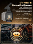 X3 4K+1080P Dash Cam Front and Rear, 5G WiFi, Metallic Gold