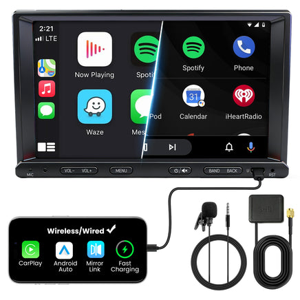 Car Stereo with Apple CarPlay & Android Auto for Nissan Qashqai (Model: 7780B-BQ20-NISSAN-QASHQAI)