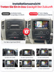 Car Stereo with Apple CarPlay & Android Auto for Mercedes-Benz A-Class(W169), B-Class(W245), Sprinter(W906) (Model: XT04-BQ20-MB-B)