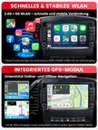 Car Stereo with Apple CarPlay & Android Auto for Mercedes-Benz A-Class(W169), B-Class(W245), Sprinter(W906) (Model: XT04-BQ20-MB-B)