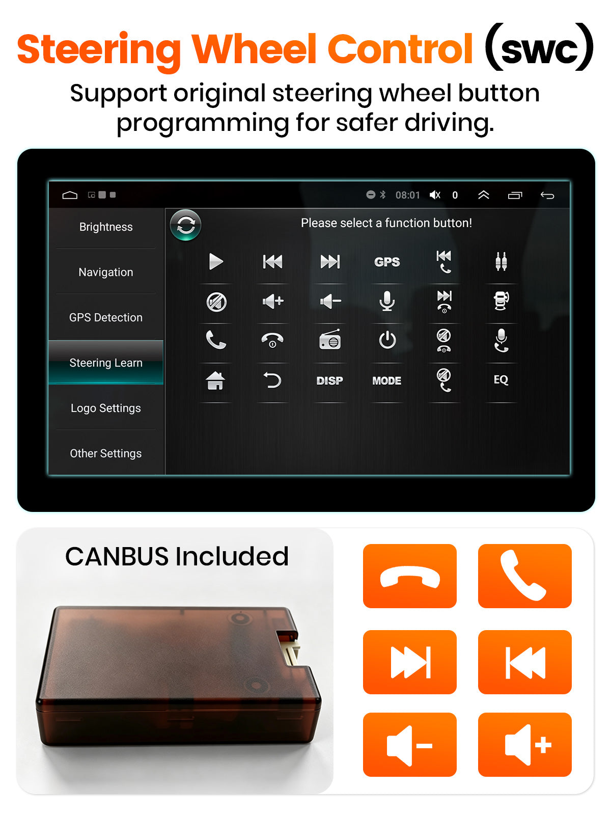 Car Stereo for Dodge Ram 2013-2018, 9