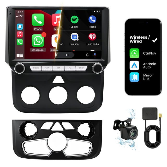 Car Stereo for Dodge Ram 2013-2018, 9" Touchscreen, Android 15, 4GB+64GB